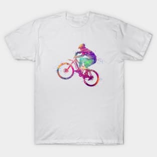 Boy Mountain Bike Cycling T-Shirt